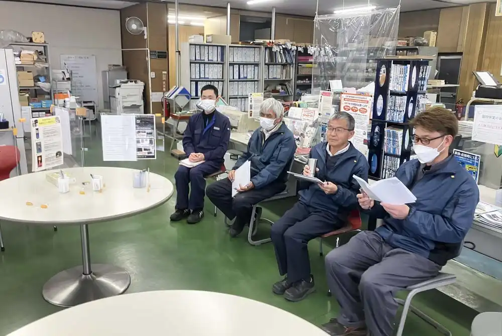 打ち合わせ風景